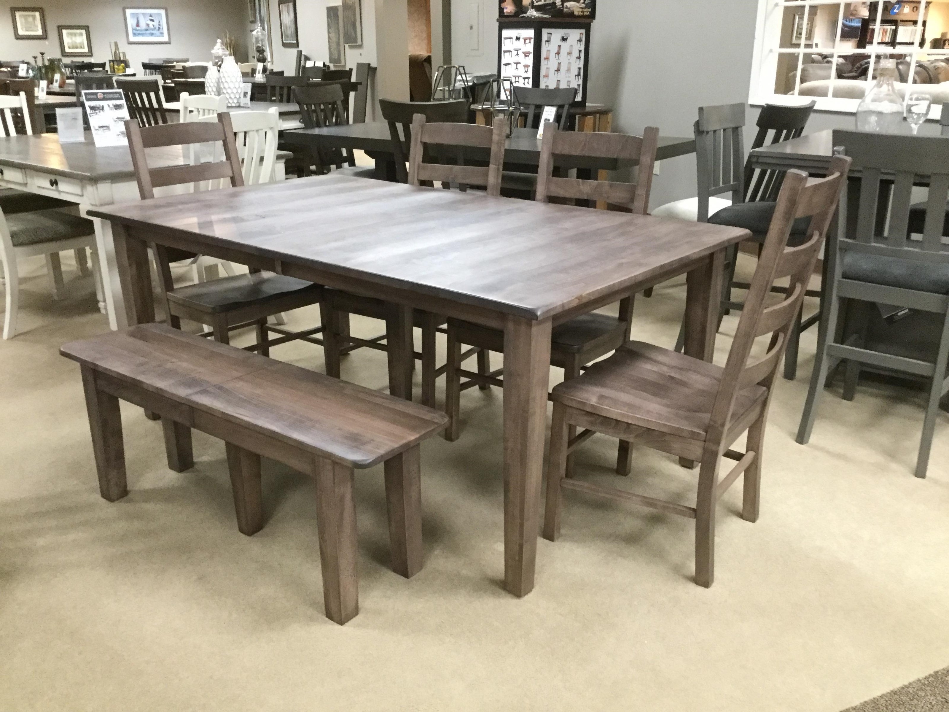 Amish kitchen best sale table sets